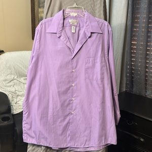 Van Heusen Lavender men’s long sleeve xl shirt
